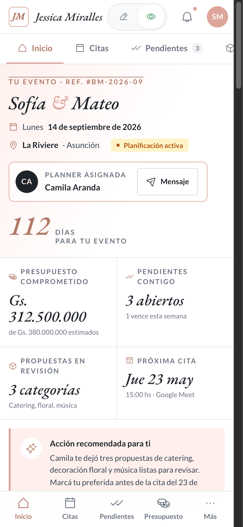 Vista previa — Administrative Pro