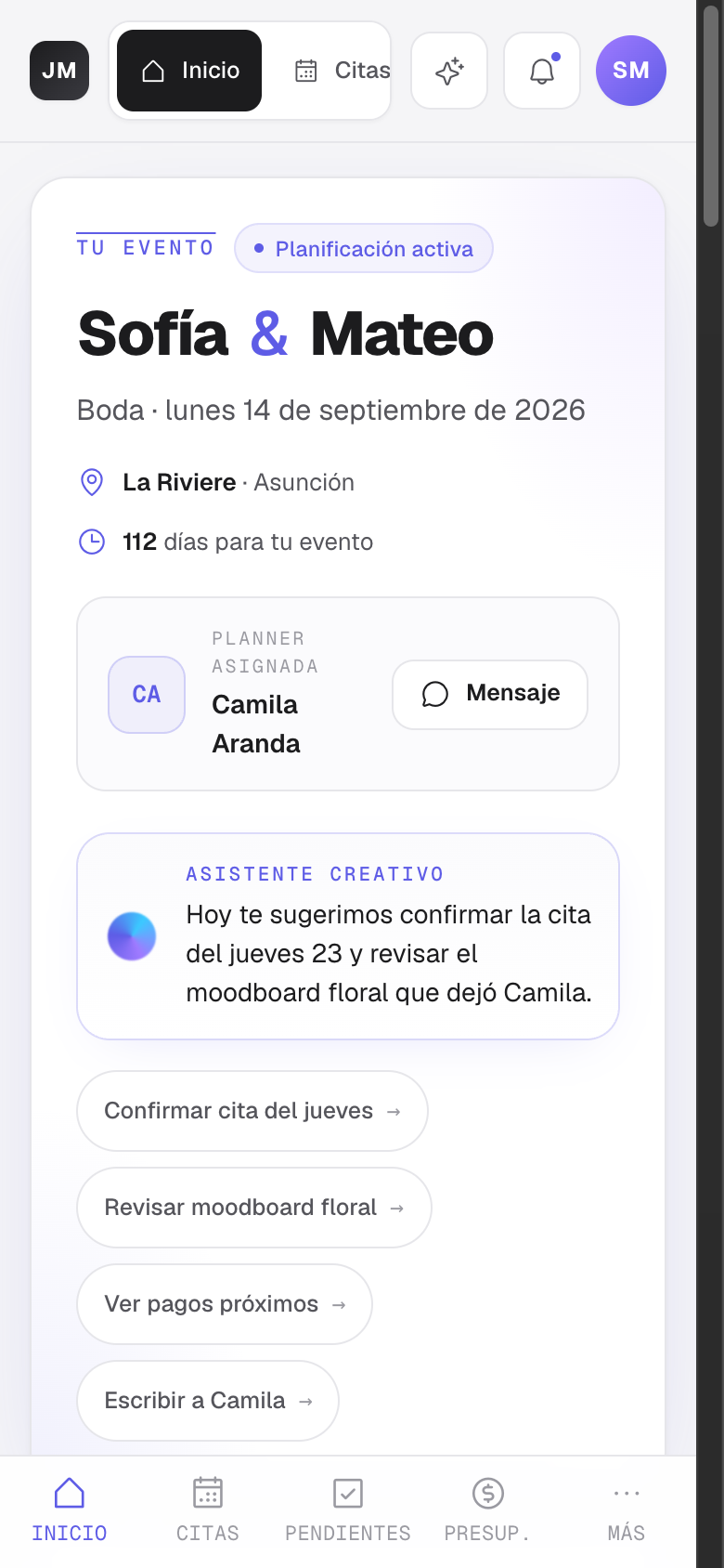 Vista previa — Cognitive Agent